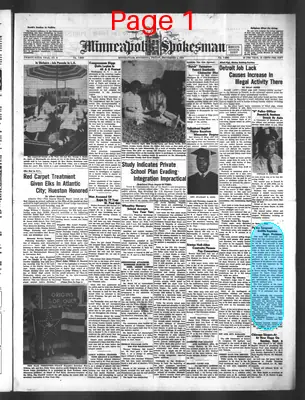 Page thumbnail for Minneapolis Spokesman