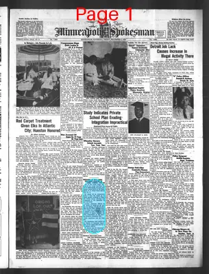 Page thumbnail for Minneapolis Spokesman