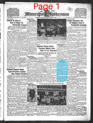 Page thumbnail for Minneapolis Spokesman