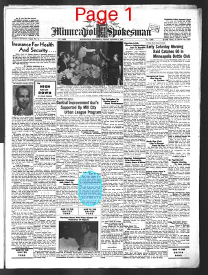 Page thumbnail for Minneapolis Spokesman