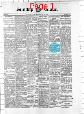 Page thumbnail for Daily Globe