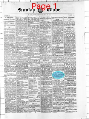 Page thumbnail for Daily Globe
