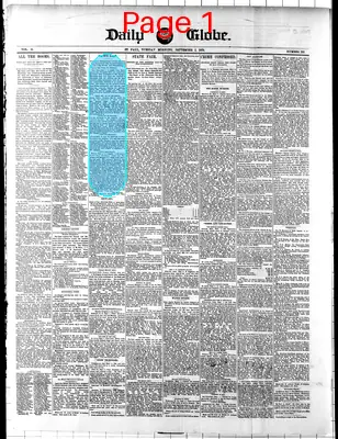 Page thumbnail for Daily Globe