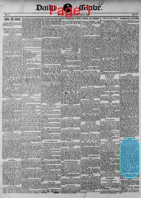 Page thumbnail for Daily Globe