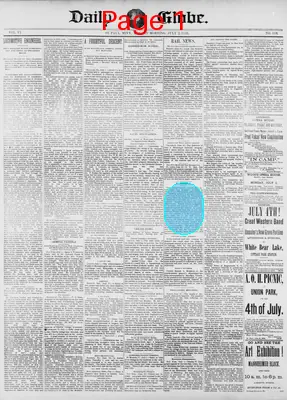 Page thumbnail for Daily Globe