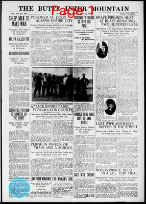 Page thumbnail for The Butte Inter Mountain