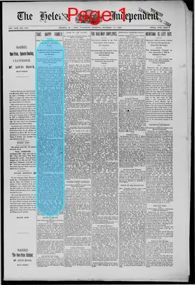 Page thumbnail for The Helena Independent