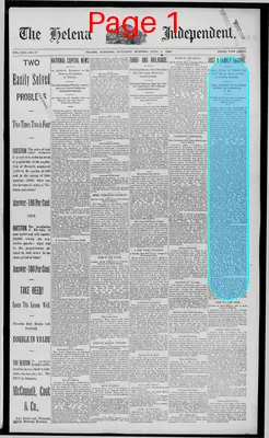 Page thumbnail for The Helena Independent