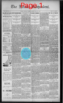 Page thumbnail for The Helena Independent