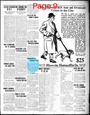 Page thumbnail for The Daily Missoulian