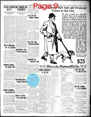 Page thumbnail for The Daily Missoulian