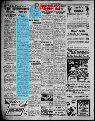 Page thumbnail for The Daily Missoulian