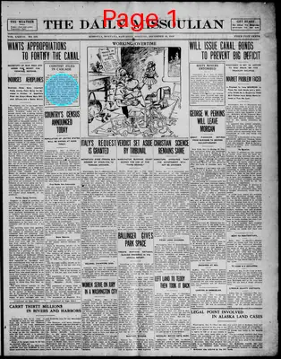 Page thumbnail for The Daily Missoulian