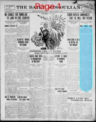 Page thumbnail for The Daily Missoulian