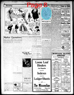 Page thumbnail for The Daily Missoulian