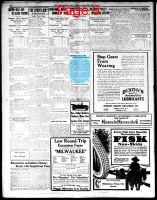 Page thumbnail for The Daily Missoulian