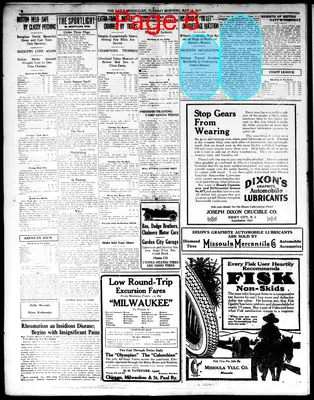 Page thumbnail for The Daily Missoulian
