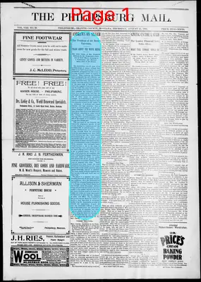 Page thumbnail for The Philipsburg Mail