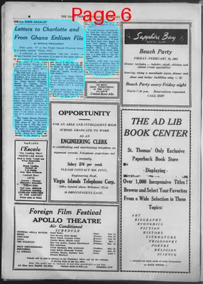 Page thumbnail for The Daily News Of The Virgin Islands