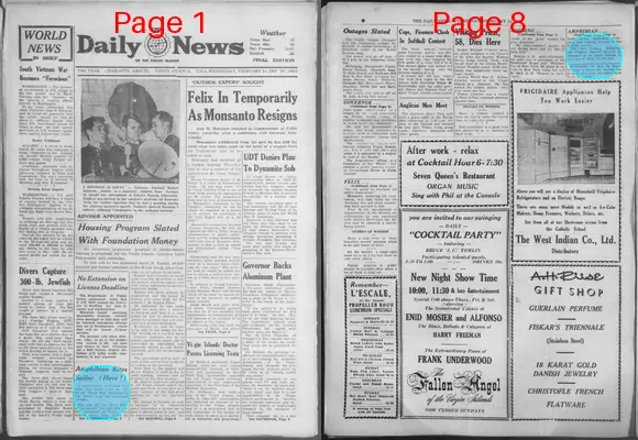Page thumbnail for The Daily News Of The Virgin Islands