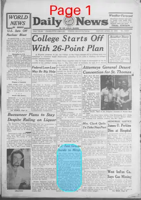 Page thumbnail for The Daily News Of The Virgin Islands