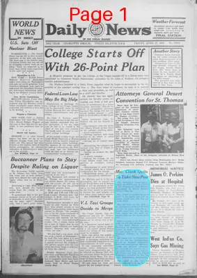 Page thumbnail for The Daily News Of The Virgin Islands