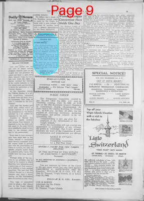 Page thumbnail for The Daily News Of The Virgin Islands