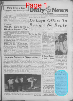 Page thumbnail for The Daily News Of The Virgin Islands