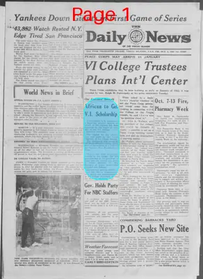 Page thumbnail for The Daily News Of The Virgin Islands