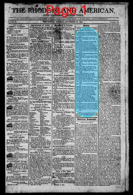 Page thumbnail for The Rhode Island American, And General Advertiser