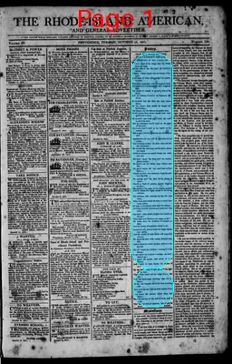 Page thumbnail for The Rhode Island American, And General Advertiser