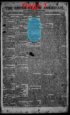 Page thumbnail for The Rhode Island American, And General Advertiser