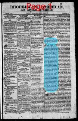 Page thumbnail for The Rhode Island American, And General Advertiser