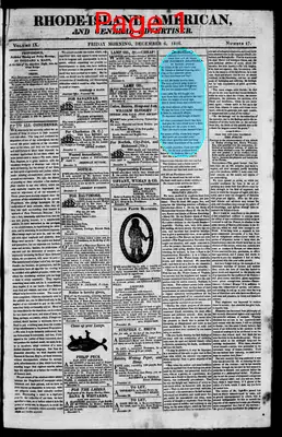Page thumbnail for The Rhode Island American, And General Advertiser