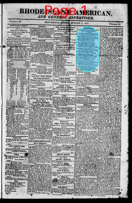 Page thumbnail for The Rhode Island American, And General Advertiser