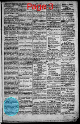 Page thumbnail for The Rhode Island American, And General Advertiser