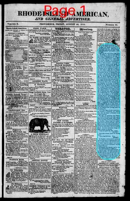 Page thumbnail for The Rhode Island American, And General Advertiser