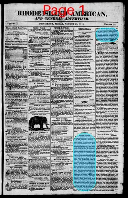 Page thumbnail for The Rhode Island American, And General Advertiser