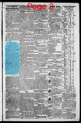 Page thumbnail for The Rhode Island American, And General Advertiser