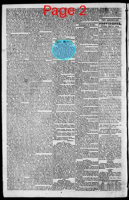 Page thumbnail for The Rhode Island American, And General Advertiser