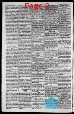 Page thumbnail for The Rhode Island American, And General Advertiser