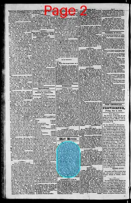 Page thumbnail for The Rhode Island American, And General Advertiser