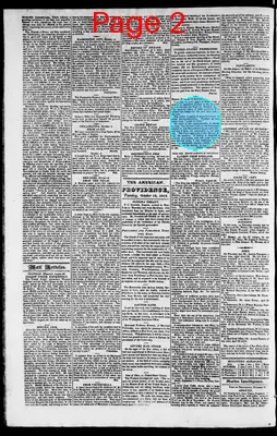 Page thumbnail for The Rhode Island American, And General Advertiser