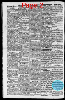 Page thumbnail for The Rhode Island American, And General Advertiser