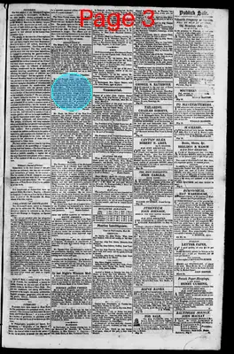 Page thumbnail for The Rhode Island American, And General Advertiser