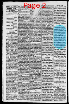 Page thumbnail for The Rhode Island American, And General Advertiser