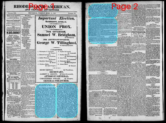 Page thumbnail for The Rhode Island American, And General Advertiser