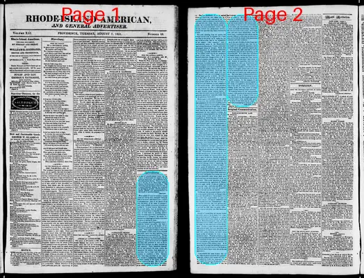 Page thumbnail for The Rhode Island American, And General Advertiser