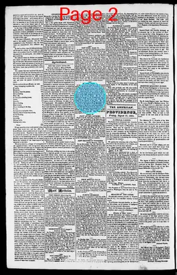 Page thumbnail for The Rhode Island American, And General Advertiser
