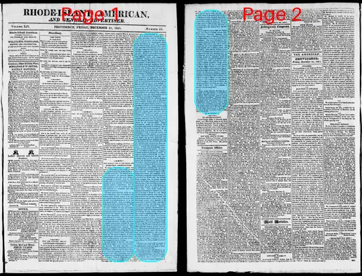 Page thumbnail for The Rhode Island American, And General Advertiser